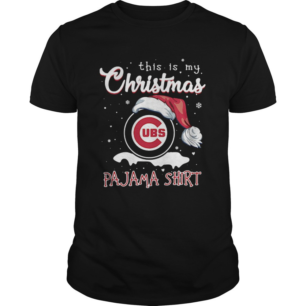 This Is My Christmas Chicago Cubs Pajama Christmas Shirt